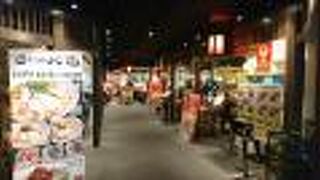 日本食レストランの集まっているレストラン街