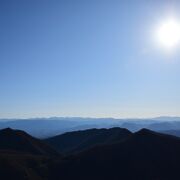 榛名湖に接する綺麗な形をした榛名富士