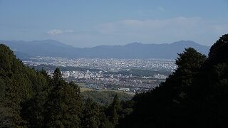 京都の西山の紅葉名所