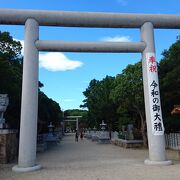 日本最古の神社です。