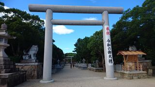 日本最古の神社です。