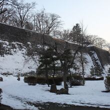 盛岡城跡公園の石垣