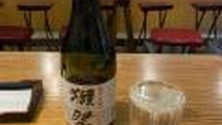 まぐろ赤富士、焼とん、焼鳥を獺祭で！