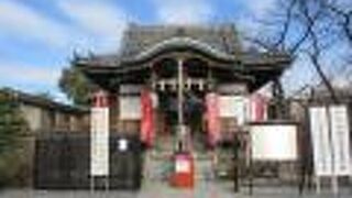 秀吉ゆかりの像が安置されています