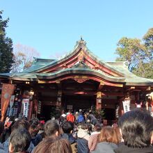 世田谷八幡宮拝殿
