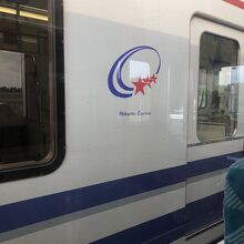 車窓の眺めがのどかでした