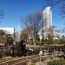 どこからでも高崎市役所が見えます。