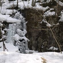 真冬の千筋の滝