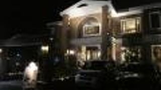 ロマンチックな雰囲気。大盛り気味。