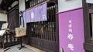 趣のあるお蕎麦屋さん