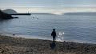 海が綺麗です！