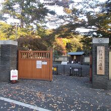 入り口の様子です。