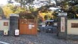 細川家の下屋敷の庭園です。