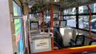 都区内を走っている路線バス