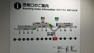 保安検査場は北・南
