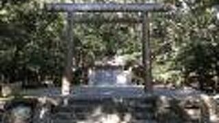 ひっそりとしていました