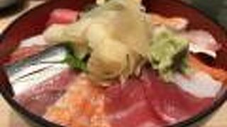 リーズナブルなちらし寿司