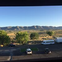 ３階の渡り廊下の景色