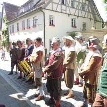 2018年5月：ローテンブルクは中世祭りの最終日でした。