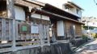 時代劇で出て来るような雰囲気