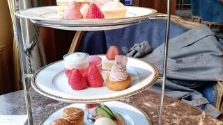 苺のアフタヌーンティー