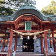 別府では【八幡朝見神社】