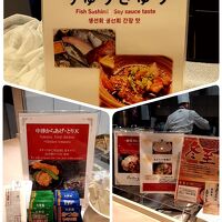 ビュッフェ形式だが、地元名物料理も充実