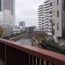 竹芝橋からの景観です。