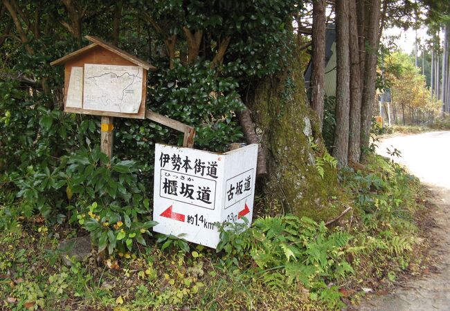 伊勢参宮者達の宿場として栄えた