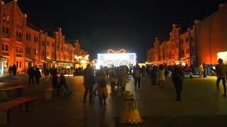 寒空の下若者多し