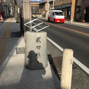 甲府駅からの参道