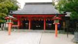 （住吉神社）博多駅からは徒歩１０分くらいの所にあります