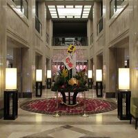 質感の高いロビーも新年仕様でした