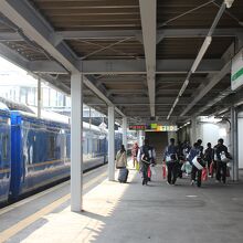 弘前駅に到着