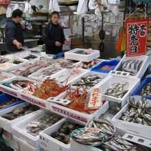 鮮魚は地元・男鹿から直送