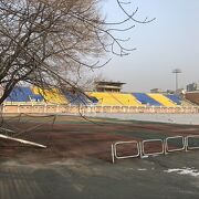 ウラジオストクのサッカースタジアム