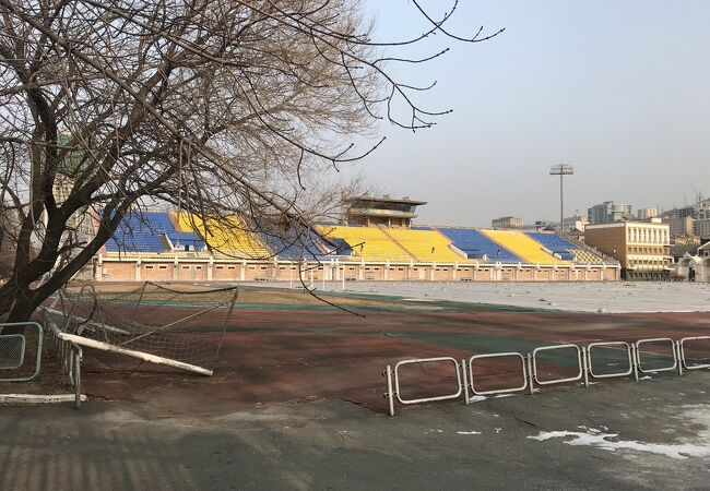 ウラジオストクのサッカースタジアム