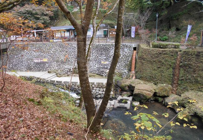 天孫川流域の渓谷