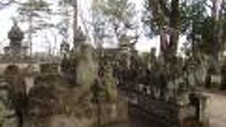 小江戸川越散策と七福神巡りで喜多院内の五百羅漢像に寄りました