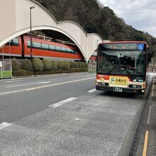 箱根登山バス＠箱根湯本駅