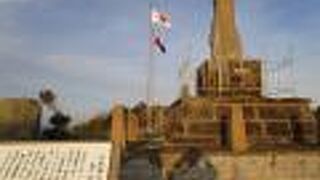 日露戦争時の記念碑