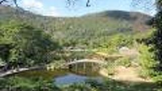 栗林公園内で一番人が多い場所