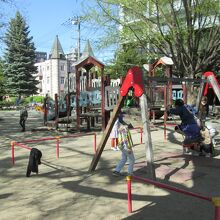 山鼻公園の雰囲気