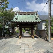 鎌倉駅から徒歩圏内の妙隆寺