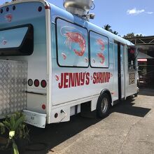 ガーリックシュリンプのランチワゴン