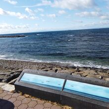 晴れていたので北海道が見えました！