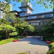 日本庭園が魅力の施設