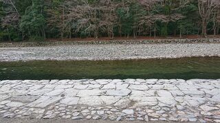 伊勢市内を流れる川