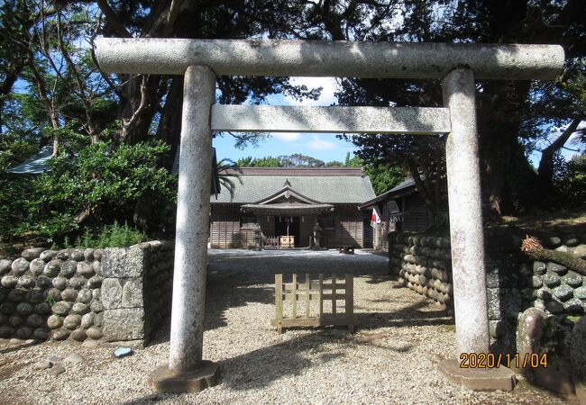 八丈島のパワースポットです