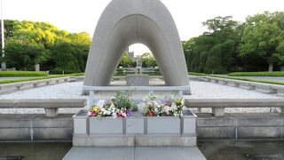 すがすがしかった早朝の平和記念公園